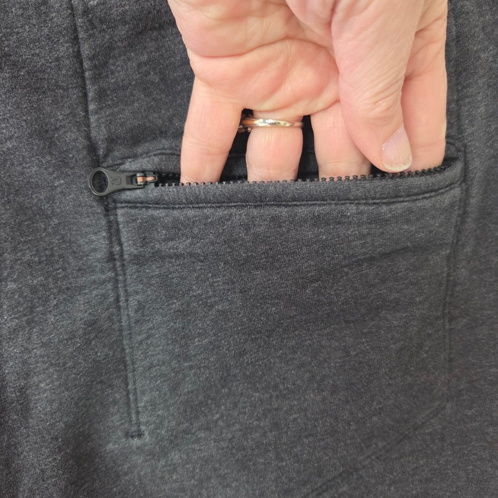 Lululemon Stress Less Pant Women 6 Heathered Dark Grey Tapered Sweatpants W5G31S - Picture 10 of 13